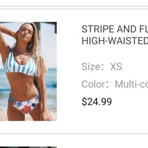 2 brand new cupshe xs bikinis